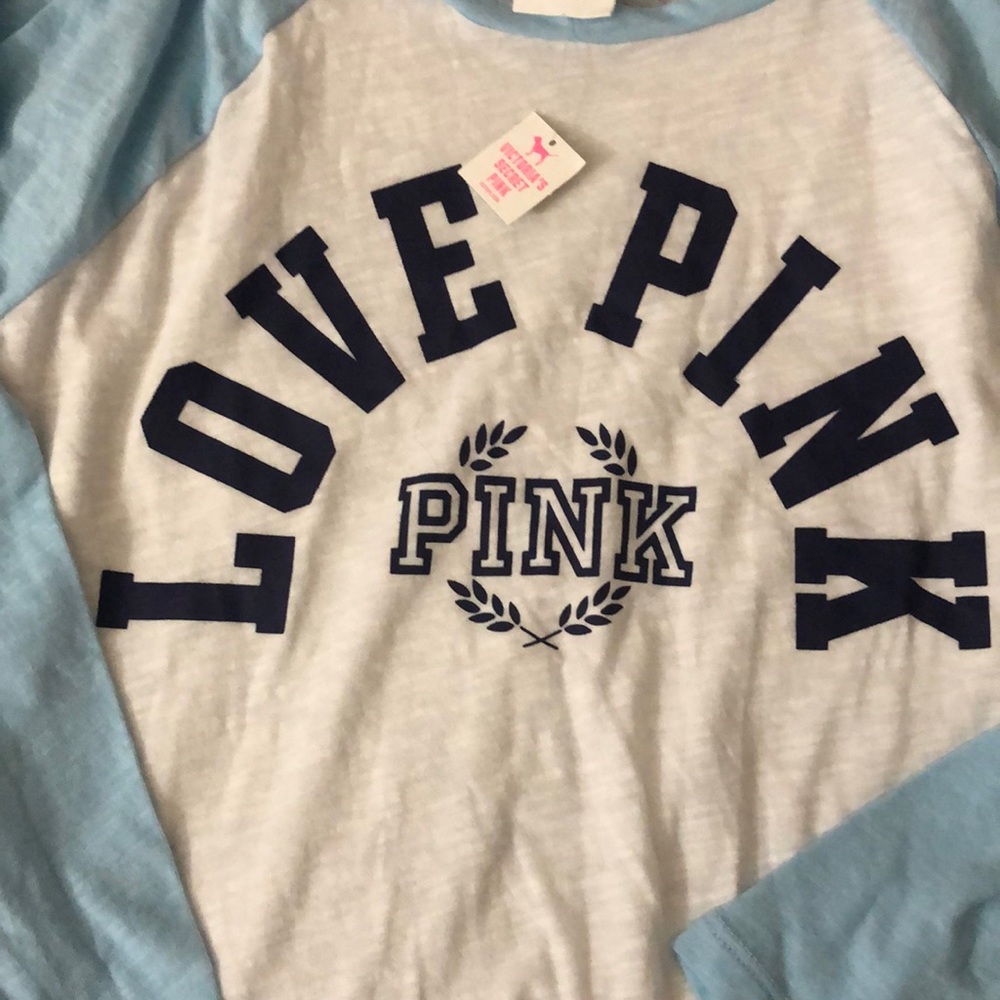 VSPink Baseball Raglan Shirt - Picture 2 of 2